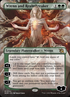 Wrenn and Realmbreaker March of the Machine Alternate Art